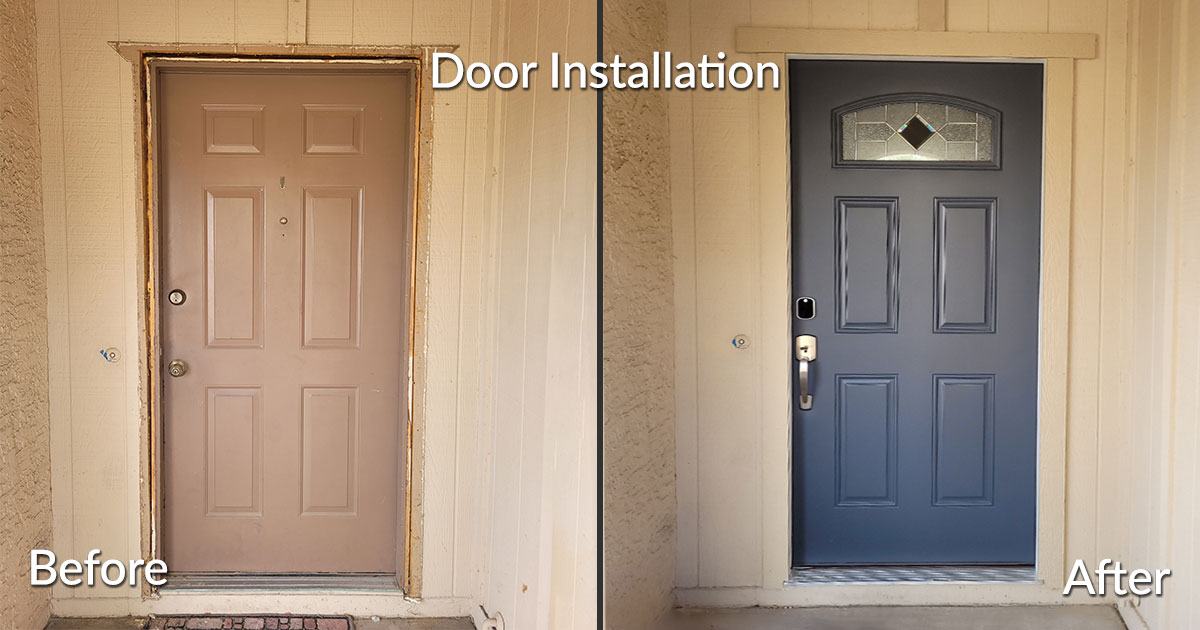 New Door Installation